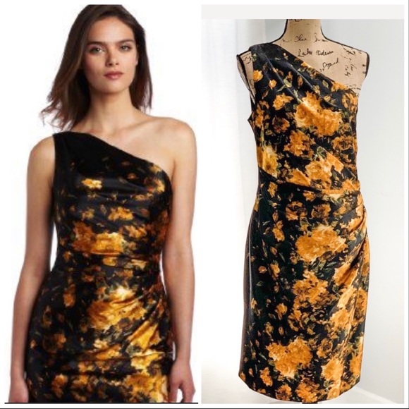 Maggy London Dresses & Skirts - Maggy London one shoulder dress size 14